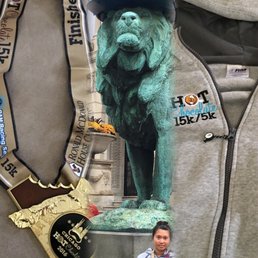 HC (Hot Chocolate) 15k Chicago. Finally did it! Left:15k Finisher medal for 2016. Right: Swag sweatshirt. This year was a hoodie! HC (Hot Chocolate) 15k Chicago. Finally did it! Left:15k Finisher medal for 2016. Right: Swag sweatshirt. This year was a hoodie!