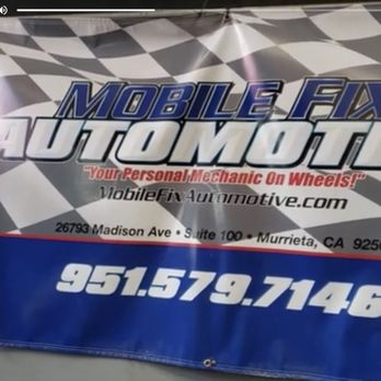 Mobile Fix Automotive - Business sign - Auto Repair Near Me - Murrieta, California Mobile Fix Automotive - Business sign - Auto Repair Near Me - Murrieta, California