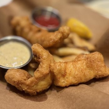 Bonefish Grill - Fish and Chips, very good - Seafood Near Me - Franklin, Tennessee