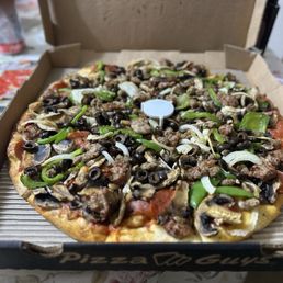 Large combination pizza Large combination pizza