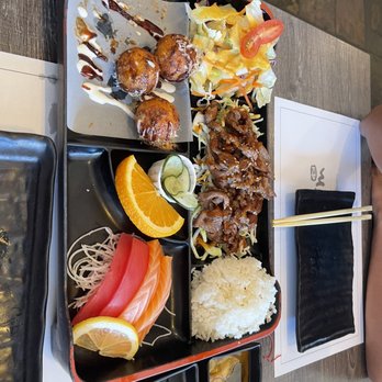 Sushi Boom - Beef Bento Box Combination - Sushi Bars Near Me - Orange, California
