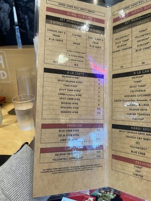 Menu photo 2 Karai Hand Roll Bar & Ramen Stanton, CA Menu photo 2 Karai Hand Roll Bar & Ramen Stanton, CA