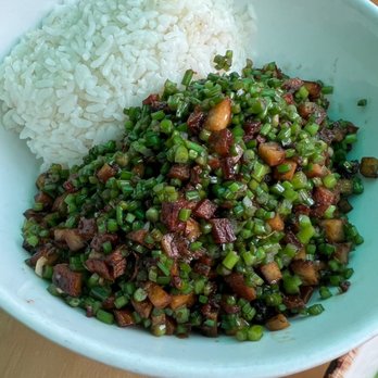 Win Son - My favorite dish there: the Tofu dish.  Little tiny chunks. - Taiwanese Near Me - Brooklyn, New York