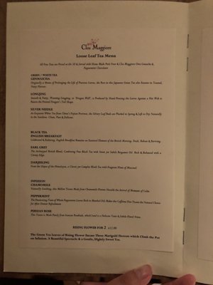 Menu photo 2 Clos Maggiore London, XGL