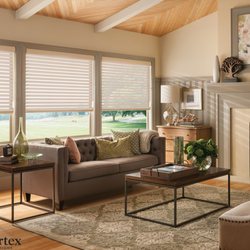 Comfortex Window Fashions - The exclusive Omni-View Hardware system does what no other sheer hardware can - raise the fabric up to 24″ with the vanes open!