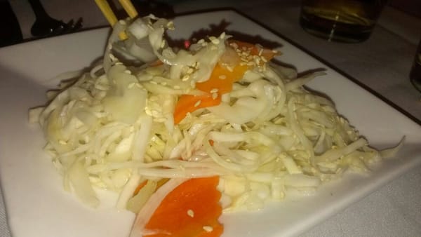 Photo of Tina Louise - Carlstadt, NJ, US. Complementary Asian slaw appetizer
