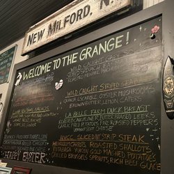 The Grange Local Restaurant and Market - Menu