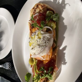Homer St. Cafe and Bar - Veggie flatbread - Canadian (New) Near Me - Vancouver, British Columbia