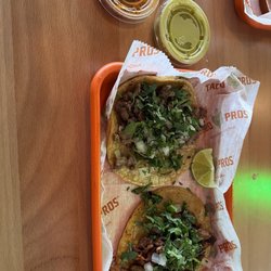 Taco Pros - Steak taco and pork taco - Mexican style