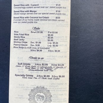 Bangkok Thai Restaurant - Menu - Thai Near Me - Boise, Idaho
