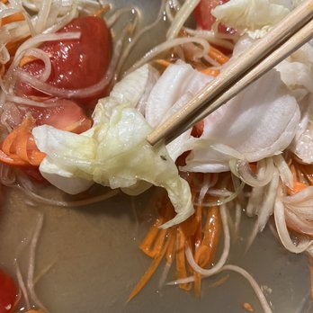 Nara Thai - Found a bug in my to go order papaya salad. Disgusted - Thai Near Me - Cypress, Texas Nara Thai - Found a bug in my to go order papaya salad. Disgusted - Thai Near Me - Cypress, Texas