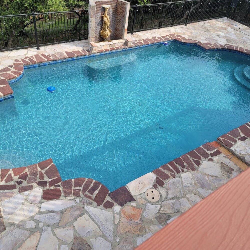 Blissful Waters Pool Care - This is the picture that they send you on top. The one at the bottom is the close up. - Pool Cleaners Near Me - San Antonio, Texas