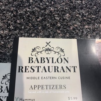 Babylon Restaurant - Lots of choices on the menu - Middle Eastern Near Me - Rochester, New York Babylon Restaurant - Lots of choices on the menu - Middle Eastern Near Me - Rochester, New York