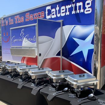 It's In The Sauce BBQ - Buffet setup - Barbeque Near Me - Oxnard, California It's In The Sauce BBQ - Buffet setup - Barbeque Near Me - Oxnard, California