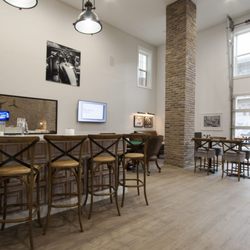 Highland Station by The Connor Group - Entertain guests at our upgraded clubhouse with full kitchen at our Highlands apartments