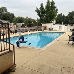 Garden of the Gods RV Resort - Pool at resort entry