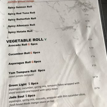 Soul Stone Restaurant - the menu of the restaurant - Sushi Bars Near Me - Ottawa, Ontario