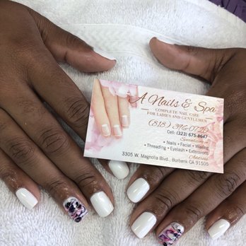 A Nail & Spa - Lee is the best. Love coming here. Always creative but chic and price point is good! :) - Nail Salons Near Me - Burbank, California