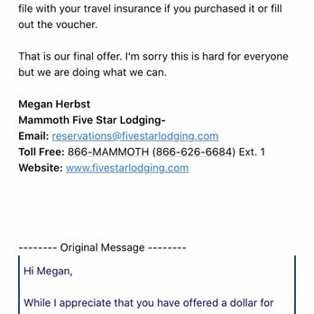 Mammoth Five Star Lodging - Response from Owner - Vacation Rental Agents Near Me - Mammoth Lakes, California