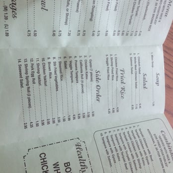 Chicken Teriyaki - Whole menu 8-29-2015 - Japanese Near Me - Denver, Colorado