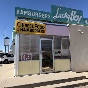 Lucky Boy Restaurant - Signage - American Near Me - Albuquerque, New Mexico