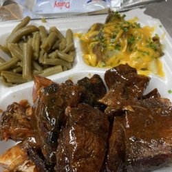 Barnyard Bbq - Rib tips plate