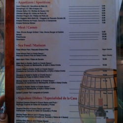 Delicious Restaurant & Drums Bar - Menu