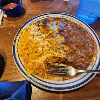 Tupinamba Cafe - Cheese enchilada, beans & rice. Average. - Tex-Mex Near Me - Dallas, Texas Tupinamba Cafe - Cheese enchilada, beans & rice. Average. - Tex-Mex Near Me - Dallas, Texas