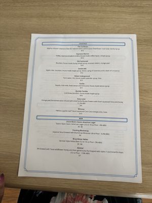 Menu photo 5 Kinnor Coffee New Braunfels, TX