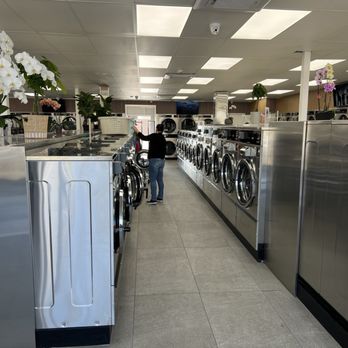 The Laundry Company - Washing machines in the middle of - Laundromat Near Me - Anaheim, California The Laundry Company - Washing machines in the middle of - Laundromat Near Me - Anaheim, California