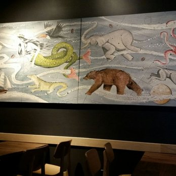 Starbucks - Nice artwork on the walls here - Coffee & Tea Near Me - Chandler, Arizona