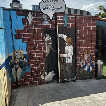 Jama Benn Jama - Everything here has a story, including the restrooms - Cuban Near Me - Hialeah Gardens, Florida