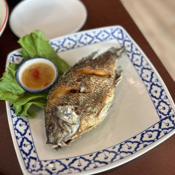 What A Meals - Fried Tilapia - Thai Near Me - Half Moon Bay, California What A Meals - Fried Tilapia - Thai Near Me - Half Moon Bay, California
