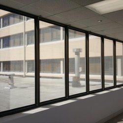 3M Fasara decorative window film (Linen pattern)