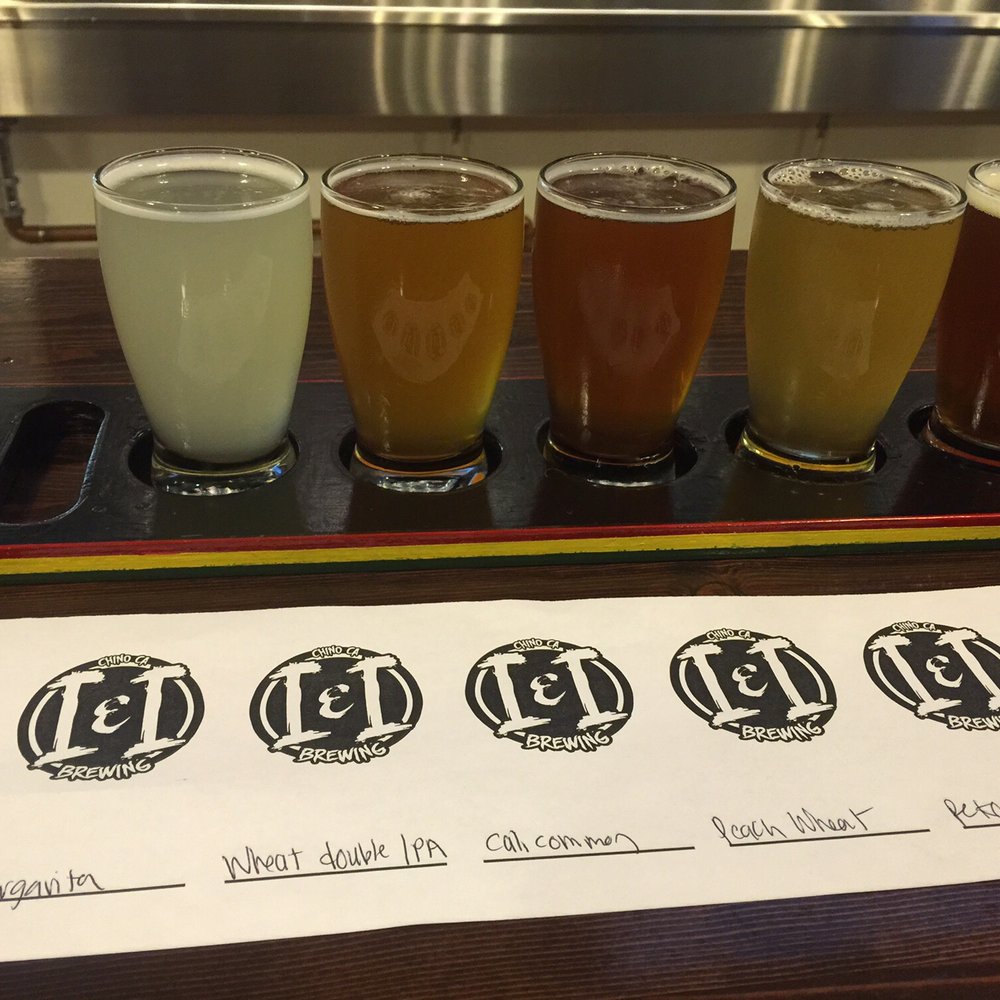 I & I Brewing - Sampler $10. 5-5 oz samples. Liked all except the peach wheat. Wasn't bad just not as much flavor compared to the rest. - Breweries Near Me - Chino, California I & I Brewing - Sampler $10. 5-5 oz samples. Liked all except the peach wheat. Wasn't bad just not as much flavor compared to the rest. - Breweries Near Me - Chino, California