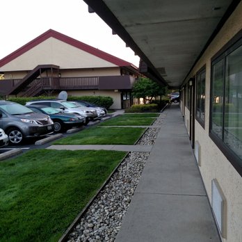 Red Roof PLUS+ Columbus - Dublin - View from Room 147. - Hotels Near Me - Dublin, Ohio