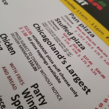 Albano's Pizzeria - Pizza Near Me - Cicero, Illinois
