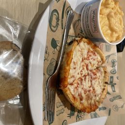 Kids Pizza, Mac and Cheese, Cookie