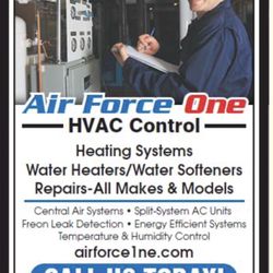 air force one heating and cooling