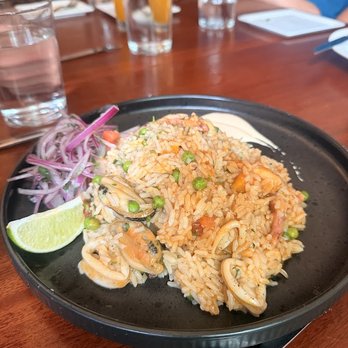 La Canela - Arroz con mariscos - Peruvian Near Me - Rockville, Maryland La Canela - Arroz con mariscos - Peruvian Near Me - Rockville, Maryland