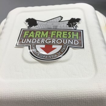 Farm Fresh Underground - Cool sticker they put on their boxes and drinks! - Juice Bars & Smoothies Near Me - San Francisco, California Farm Fresh Underground - Cool sticker they put on their boxes and drinks! - Juice Bars & Smoothies Near Me - San Francisco, California