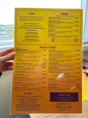Menu photo 1 Cinco De Mayo Cape May, NJ