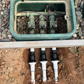 Complete Irrigation Services - Right after installing the pressure regulators - Irrigation Near Me