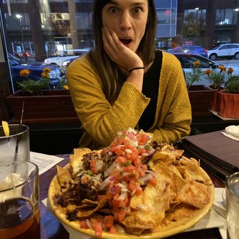 The Farm Bar & Grille - Pulled pork nachos - American Near Me - Manchester, New Hampshire The Farm Bar & Grille - Pulled pork nachos - American Near Me - Manchester, New Hampshire