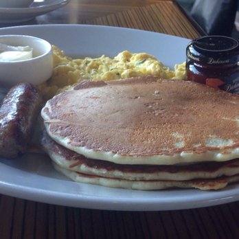 Adelina's Bistro - Delicious sausage, average pancakes. Served with real maple syrup. - New American Near Me - Nipomo, California Adelina's Bistro - Delicious sausage, average pancakes. Served with real maple syrup. - New American Near Me - Nipomo, California