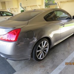 Bayside Credit - When the car was hit and ran, damaged the right control arm and slightly bent the wheel as well as toasted my quarter panel.