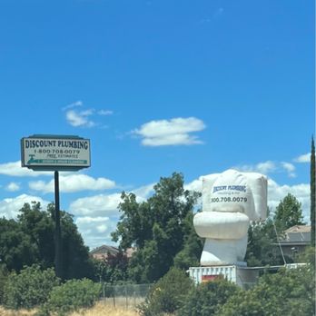 Discount Plumbing - Giant toilet from the freeway - Plumbing Near Me - Manteca, California Discount Plumbing - Giant toilet from the freeway - Plumbing Near Me - Manteca, California