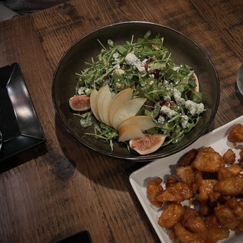 The Urban Hamlet - Sticky Bites Fig & Asian Pear Salad - New American Near Me - Bronxville, New York