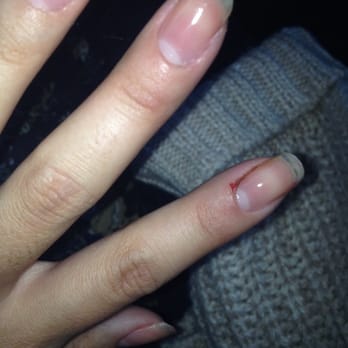Julie's Nails & Spa - The result of my timed manicure..too many cuts for me - Nail Salons Near Me - Glendale, Arizona Julie's Nails & Spa - The result of my timed manicure..too many cuts for me - Nail Salons Near Me - Glendale, Arizona