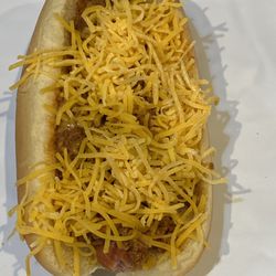 Harley’s Red Hots - Chili cheese Dog